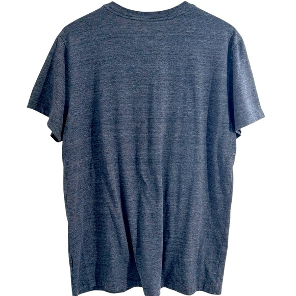 The North Face Large Men’s Half Dome Logo Heather Blue T-Shirt - Picture 4 of 8